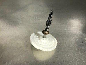 Shaft Development RICOH MP2014 D2451169 SHAFT DRUM + Koło B010600 GEAR:DRUM:DRIVE NOWY