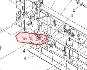MINOLTA A02E813100 TORSION SPRING Bizhub C226 C266 C227 C257 C287 C220 C280 C360 36 42 223 283 363 423