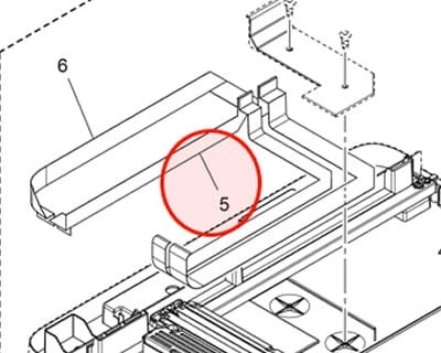 FLAT CABLE skaner MINOLTA Bizhub C3350 C3351 C3850 C3851 A121PP0Q00