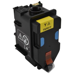 Toner Konica Minolta TNP81Y AAJW251 yellow 9k Bizhub C3300i C3301i C4000i C4001i