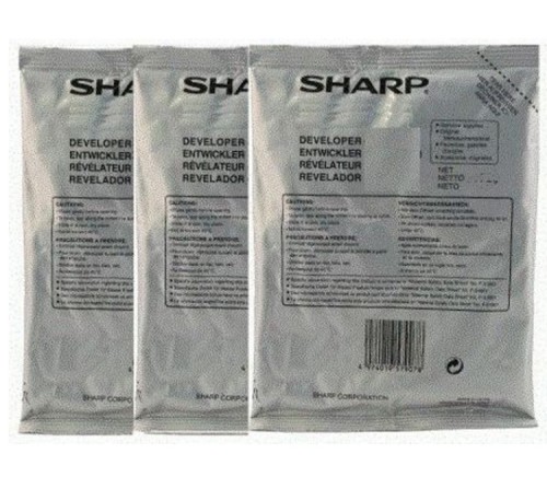 Developer Sharp CMY BP10C20 BP20C20 BP20C25 BP30C25 oryginalny komplet trzech kolorów: Cyan, Magenta, Yellow BPGV20SA