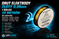 Drut elektrody złoty 0,06mm 1 rolka 20 metrów do kopiarki Kyocera Canon Xerox Brother EPSON Ricoh Lexmark Fujitsu Dell