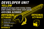 Developer Unit Yellow MINOLTA Bizhub C224 C224e C284 C284e C364 C364e C454 C454e C554 C554e A2XN08D DV512Y
