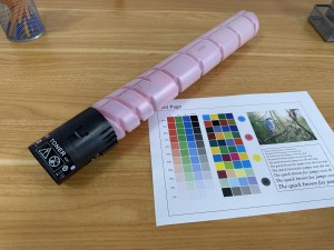 Toner MINOLTA Bizhub c258 c308 c368 TN324M Magenta ORYGINALNY UŻYWANY